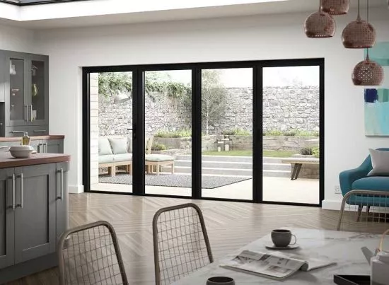 4-panel bi-folding door