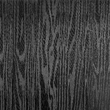 Black composite door finish