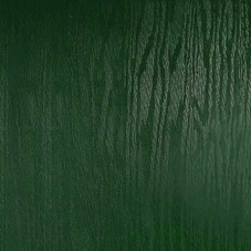 Green composite door finish