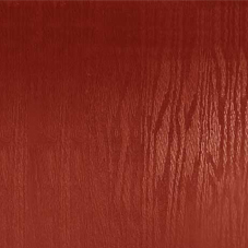 Red composite door finish