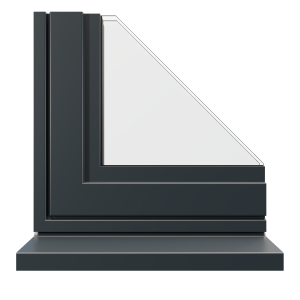 Anthracite Grey aluminium finish