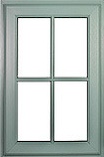 Chartwell Green uPVC finish