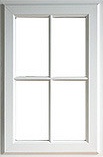 Brilliant White uPVC finish