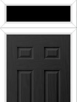 Fire door with sidelight configuration
