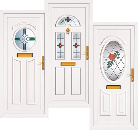 Traditional door panel design